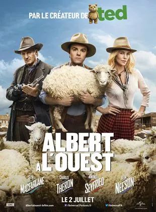 Affiche du film Albert à l'ouest