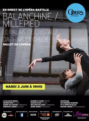 Affiche du film Balanchine / Millepied (UGC Viva l'Opéra - FRA Cinéma)