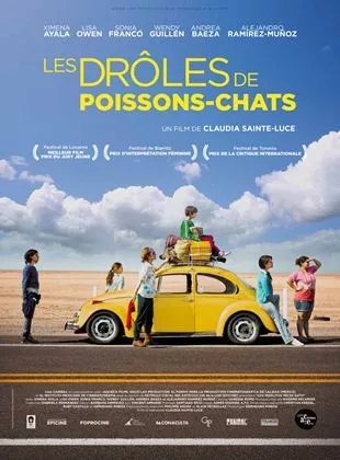 Affiche du film Les drôles de poissons-chats