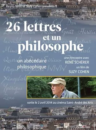 Affiche du film 26 lettres et un philosophe
