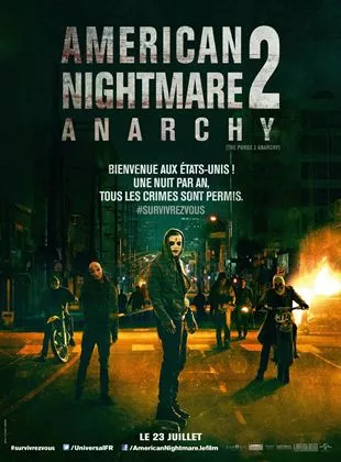 Affiche du film American Nightmare 2 : Anarchy