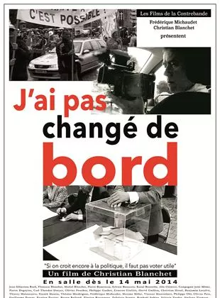 Affiche du film J'ai pas changé de bord