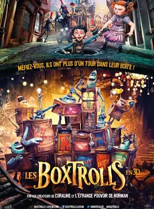 Affiche du film Les Boxtrolls