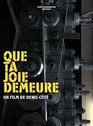 Affiche du film Que ta joie demeure