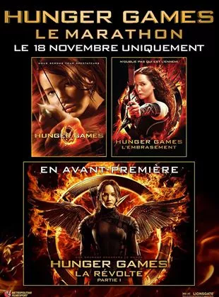 Affiche du film Nuit Trilogie Hunger Games