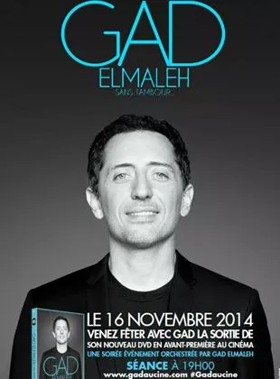 Affiche du film GAD ELMALEH (Côté Diffusion)