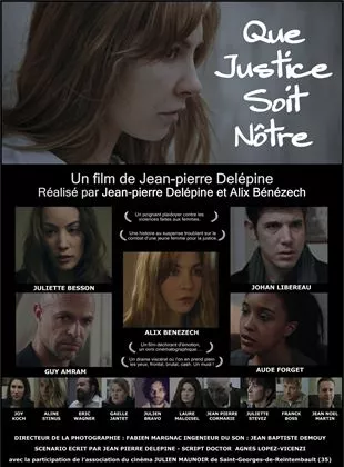 Affiche du film Que Justice soit Nôtre