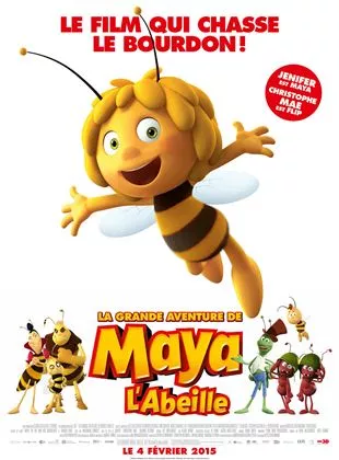 Affiche du film La Grande aventure de Maya l'abeille