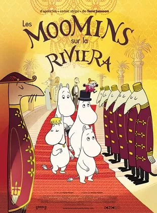 Affiche du film Les Moomins sur la Riviera