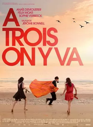 Affiche du film A trois on y va