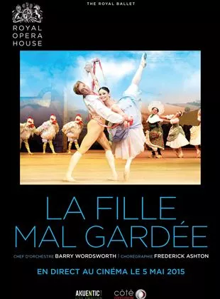 Affiche du film La fille mal gardée (Côté diffusion)