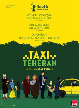 Affiche du film Taxi Teheran