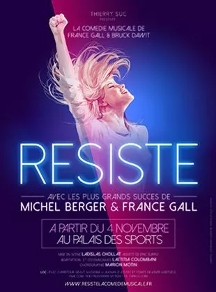 Affiche du film Résiste, la comédie musicale