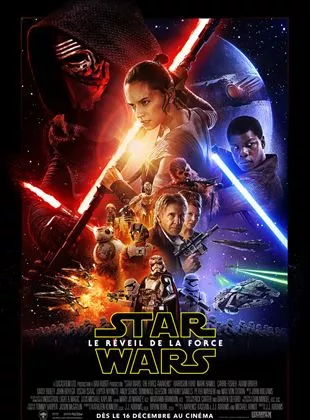 Affiche du film Star Wars 7 : Le Réveil de la Force - The Force Awakens