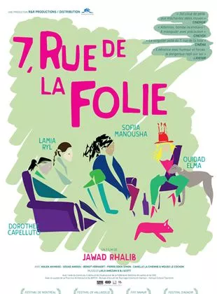 Affiche du film 7, rue de la Folie