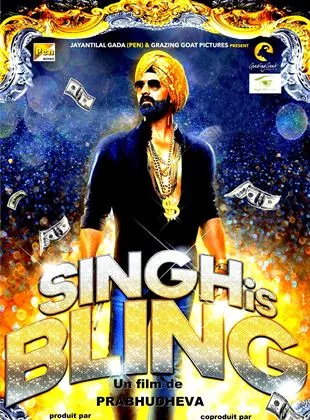 Affiche du film Singh Is Bling