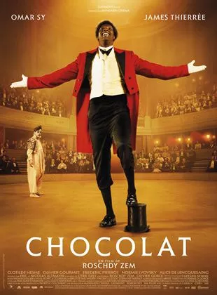 Affiche du film Chocolat avec Omar Sy
