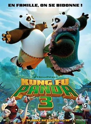 Affiche du film Kung Fu Panda 3