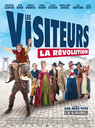 Affiche du film Les Visiteurs - La Révolution