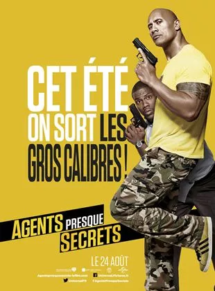 Affiche du film Agents presque secrets