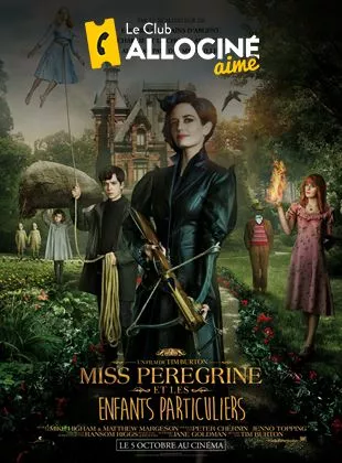 Affiche du film Miss Peregrine et les enfants particuliers