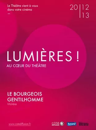 Affiche du film Le bourgeois gentilhomme (Côté Diffusion)