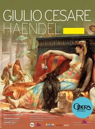 Affiche du film Giulio Cesare (Opéra de Paris-FRA Cinéma)