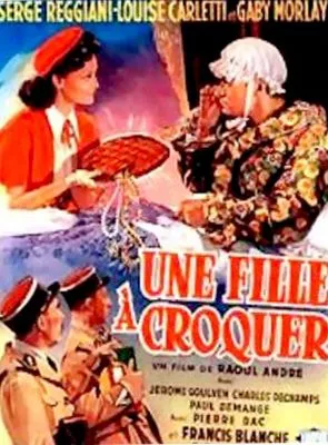 Affiche du film Une fille à croquer