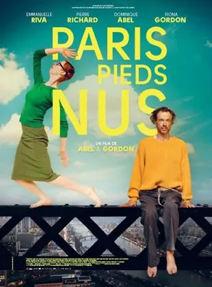 Affiche du film Paris pieds nus