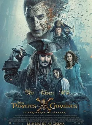 Affiche du film Pirates des Caraïbes 5 : La Vengeance de Salazar