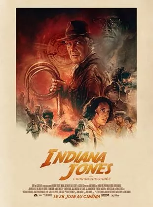 Affiche du film Indiana Jones et le Cadran de la Destinée