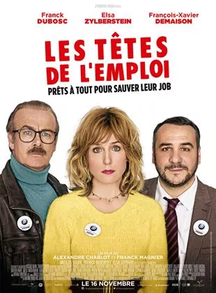 Affiche du film Les Têtes de l'emploi