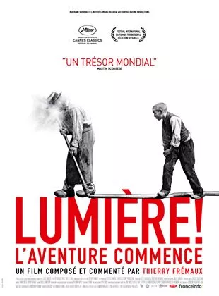 Affiche du film Lumière ! L'aventure commence