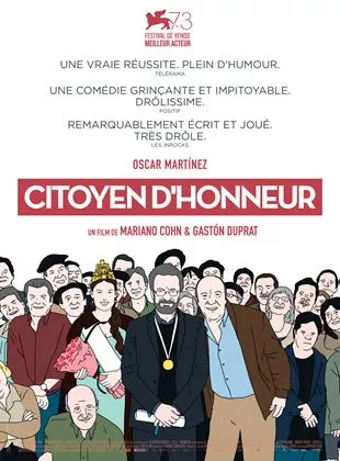 Affiche du film Citoyen d'honneur