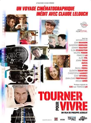 Affiche du film Tourner pour vivre