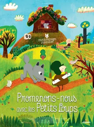 Affiche du film Promenons-nous avec les petits loups