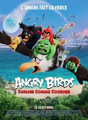 Affiche du film Angry Birds : Copains comme cochons