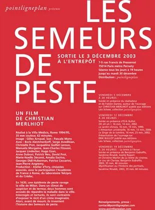 Affiche du film Les Semeurs de peste