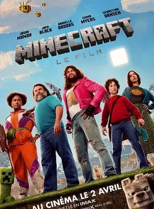 Affiche du film Minecraft, Le Film