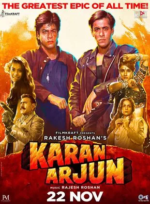 Affiche du film Karan Arjun