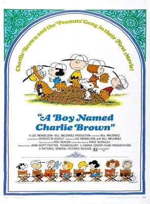 Affiche du film Un petit garçon appelé Charlie Brown