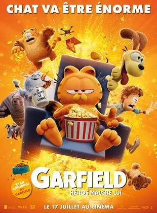 Affiche du film Garfield : Héros malgré lui