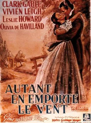 Affiche du film Autant en emporte le vent