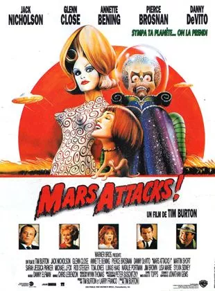 Affiche du film Mars Attacks!