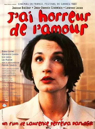 Affiche du film J'ai horreur de l'amour